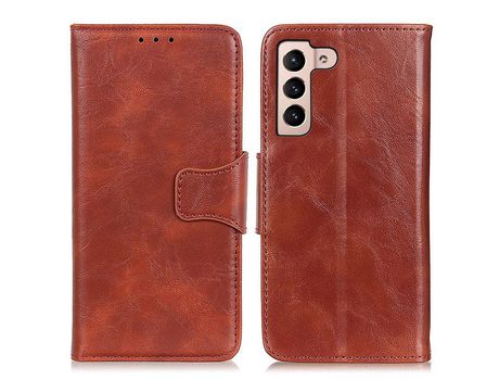 Funda para Samsung Galaxy S22(PU - Marrón)