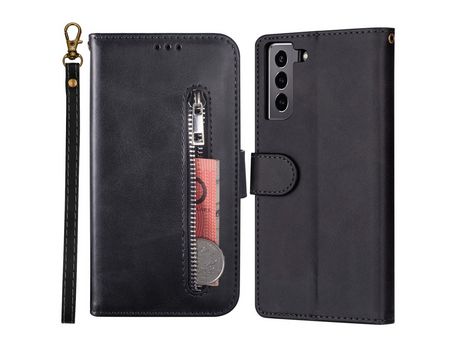 Funda para Samsung Galaxy S22(PU - Negro)