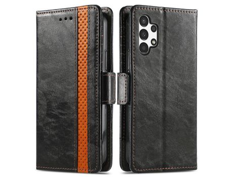Funda para Samsung Galaxy A13 4G(PU - Negro)