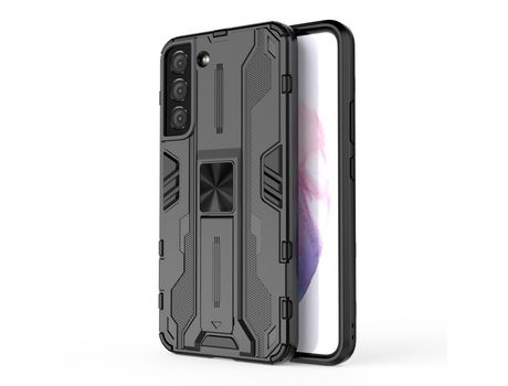 Funda para Samsung Galaxy S22(TPU y PU - Negro)