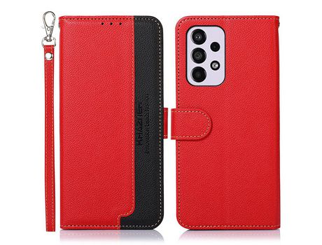Funda para Samsung Galaxy A33 5G(PU - Rojo)