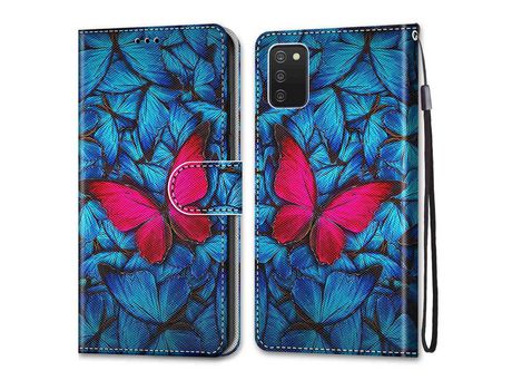 Funda para Samsung Galaxy A03S (166.5 X 75.98 X 9.14Mm)(PU - Rojo)