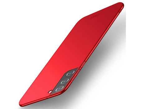 Funda para Samsung Galaxy S22 Plus(TPU y PU - Rojo)