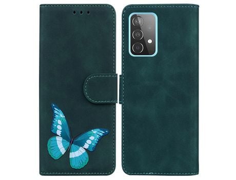 Funda para Samsung Galaxy A52 5G/A52 4G/A52S 5G(PU - Verde)