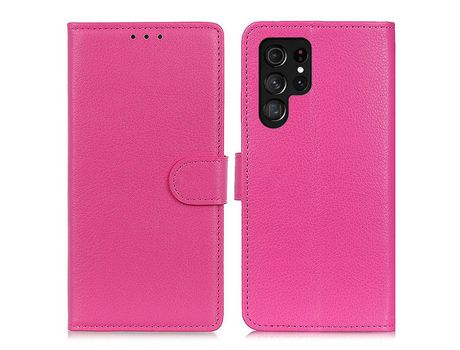 Funda para Samsung Galaxy S22 Ultra(PU - Rosa)