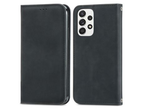 Funda para Samsung Galaxy A33 5G(PU - Negro)