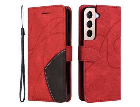 Funda para Samsung Galaxy S22 Plus(PU - Rojo)