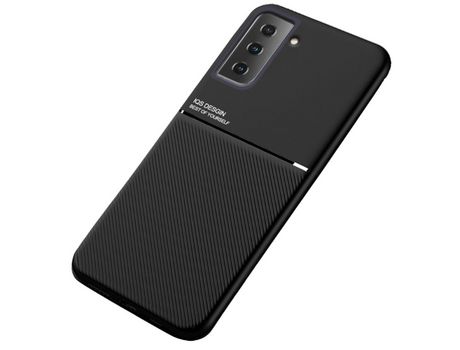 Funda para Samsung Galaxy S21 5G(TPU y PU - Negro)