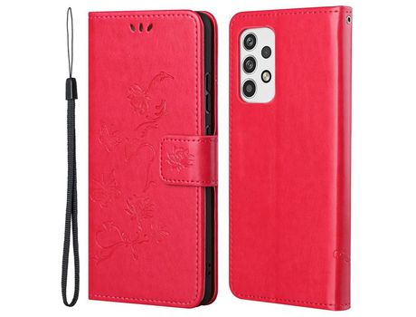 Funda para Samsung Galaxy A23 5G(PU - Rojo)