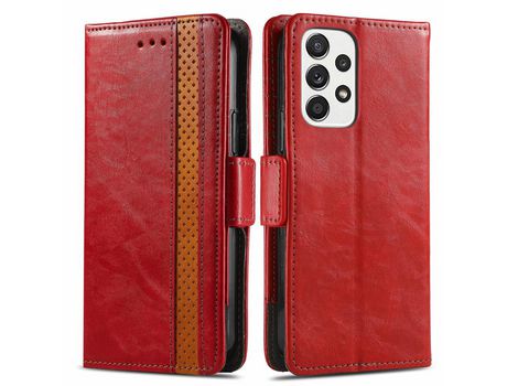 Funda para Samsung Galaxy A33 5G(PU - Rojo)