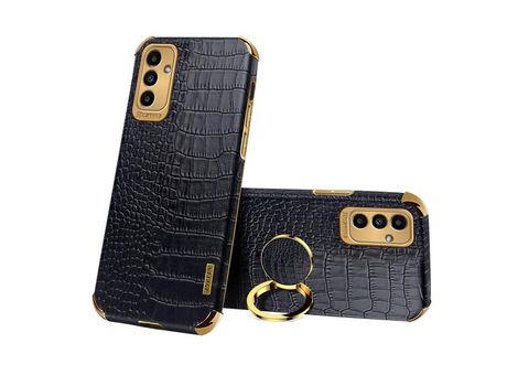 Funda para Samsung Galaxy M52 5G(TPU y PU - Negro)