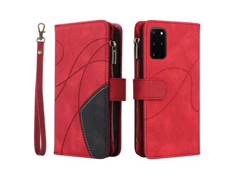 Funda para Samsung Galaxy S20 Plus 4G/5G(PU - Rojo)