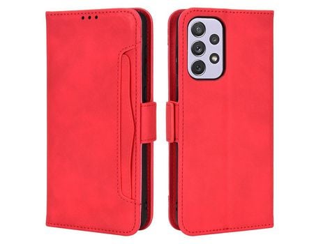 Funda para Samsung Galaxy A53 5G(PU - Rojo)