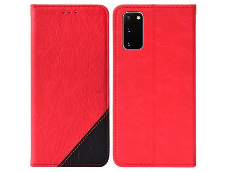 Funda para Samsung Galaxy S20(PU - Rojo)