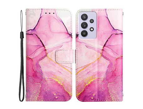 Funda para Samsung Galaxy A32 5G(PU - Rosa)
