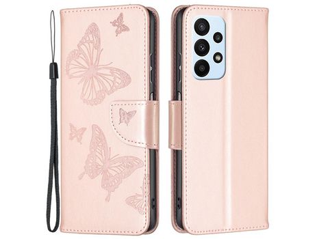 Funda para Samsung Galaxy A23 5G(PU - Rosa)