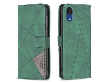 Funda para Samsung Galaxy A03 Core(PU - Verde)