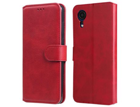 Funda para Samsung Galaxy A03 Core(PU - Rojo)