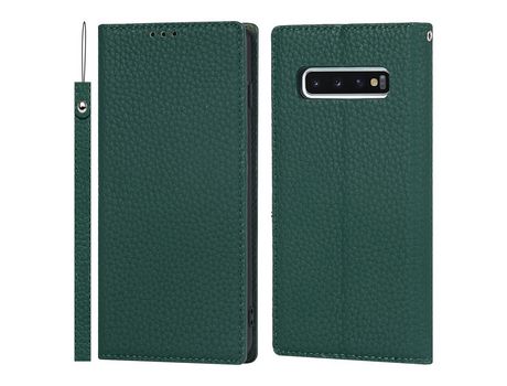 Funda para Samsung Galaxy S10(Cuero - Verde)