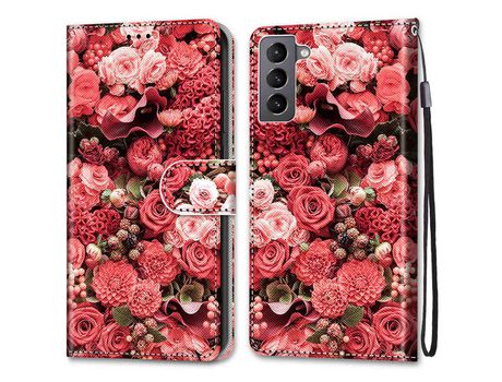 Funda para Samsung Galaxy S22(PU - Rosa)