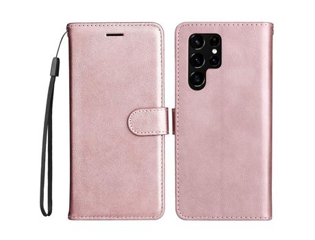 Funda para Samsung Galaxy S22 Ultra(PU - Rosa)