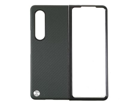 Funda para Samsung Galaxy Z Fold3 5G(TPU y PU - Verde)