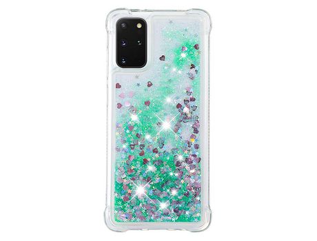 Funda para Samsung Galaxy S20 Plus 4G/5G(TPU y PU - Verde)
