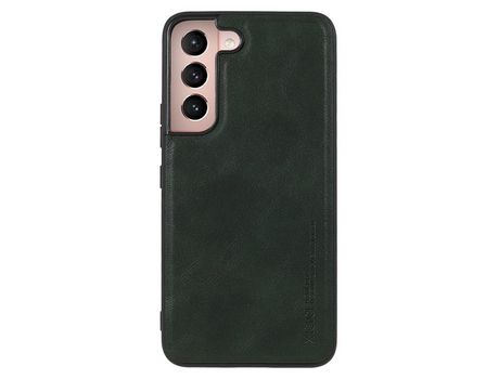 Funda para Samsung Galaxy S22 + 5G(TPU y PU - Verde)