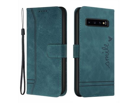 Funda para Samsung Galaxy S10(PU - Verde)