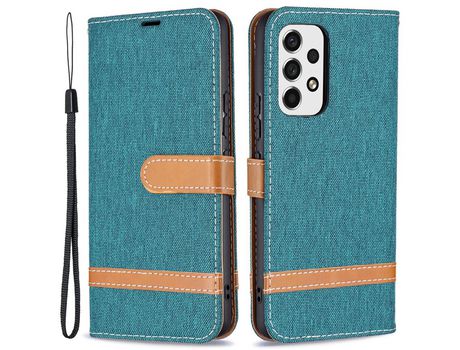 Funda para Samsung Galaxy A53 5G(PU - Verde)
