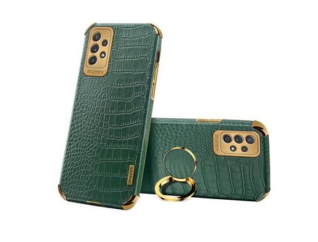Funda para Samsung Galaxy A53 5G(TPU y PU - Verde)