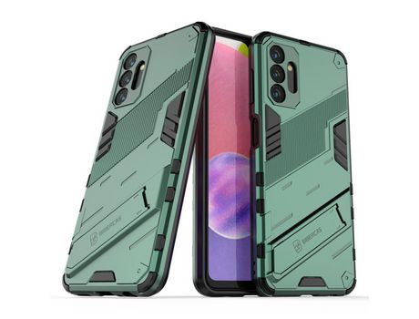 Funda para Samsung Galaxy A13 5G(TPU y PU - Verde)