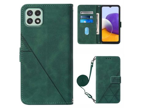 Funda para Samsung Galaxy A22 5G (Eu Version)(PU - Verde)