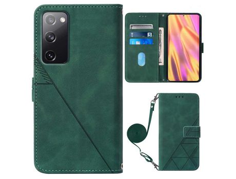 Funda para Samsung Galaxy S20 Fe 4G/5G(PU - Verde)