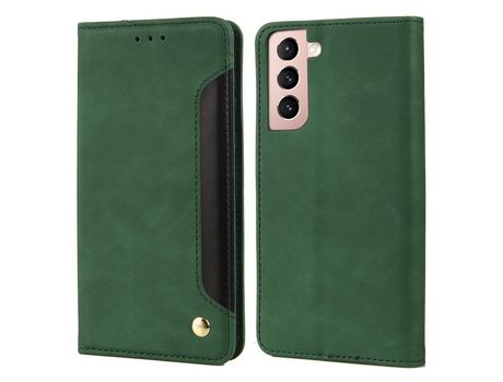 Funda para Samsung Galaxy S21 5G(PU - Verde)