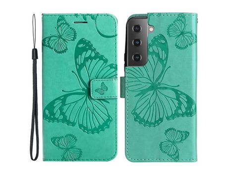 Funda para Samsung Galaxy S22(PU - Verde)