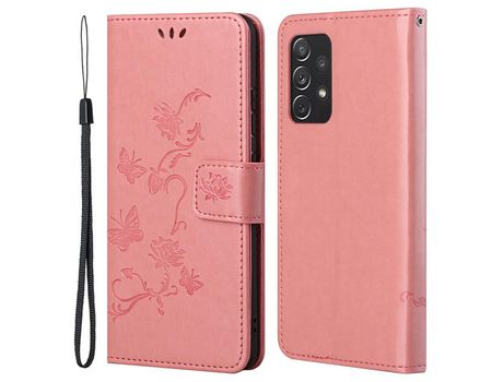 Funda para Samsung Galaxy A73 5G(PU - Rosa)