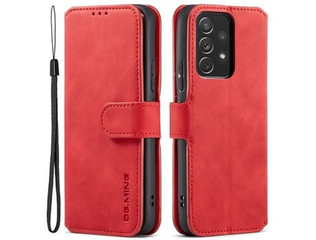 Funda para Samsung Galaxy A53 5G(PU - Rojo)