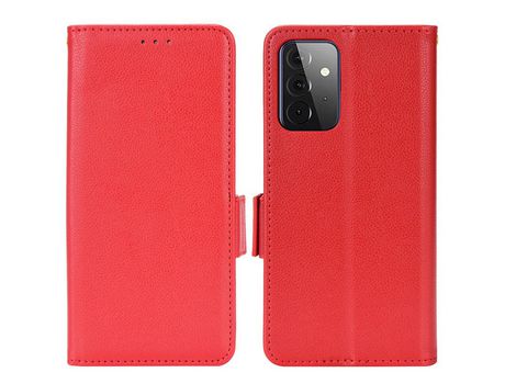 Funda para Samsung Galaxy A53 5G(PU - Rojo)