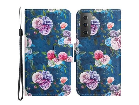 Funda para Samsung Galaxy S22(PU - Rosa)
