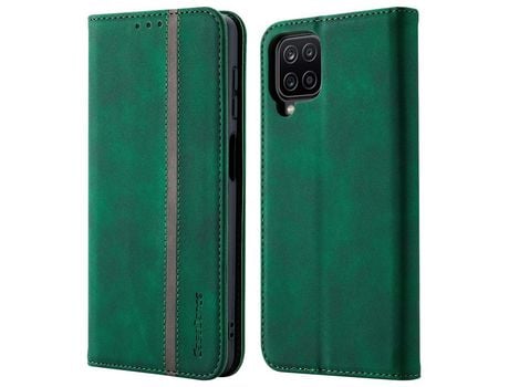 Funda para Samsung Galaxy A12 5G(PU - Verde)