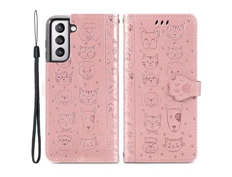 Funda para Samsung Galaxy S22 Plus(PU - Rosa)