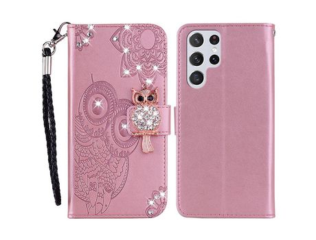 Funda para Samsung Galaxy S22 Ultra(PU - Rosa)