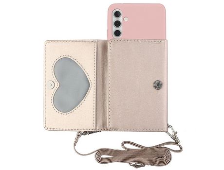Funda para Samsung Galaxy A13 5G(PU - Rosa)