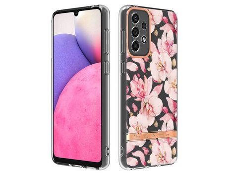 Funda para Samsung Galaxy A33 5G(TPU y PU - Rosa)