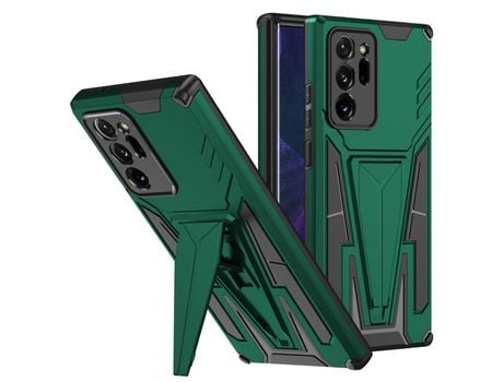 Funda para Samsung Galaxy S20 Ultra(TPU y PU - Verde)