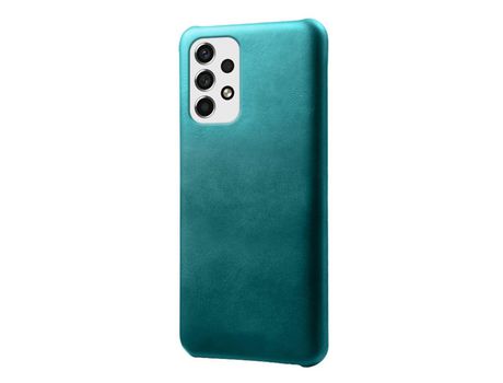Funda para Samsung Galaxy A53 5G(TPU y PU - Verde)
