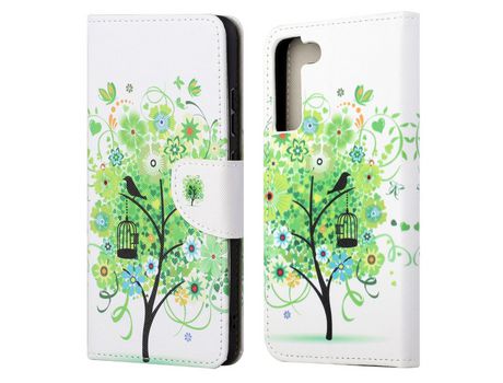 Funda para Samsung Galaxy S22(PU - Verde)