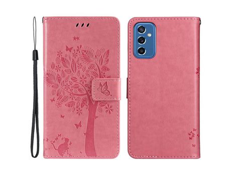 Funda para Samsung Galaxy M52 5G(PU - Rosa)