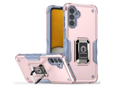 Funda para Samsung Galaxy A13 5G(TPU y PU - Rosa)